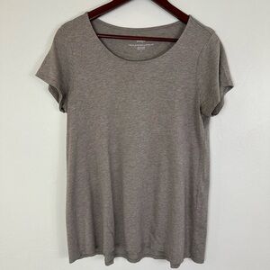 PureJill Gray Women's Short Sleeve Tee S